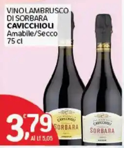 Crai Vino Lambrusco di Sorbara Cavicchioli offerta
