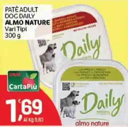 Crai Paté Adult Dog Daily Almo Nature offerta