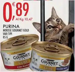 Crai Purina Mousse Gourmet Gold offerta