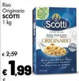 Supermercati Vinci Riso Originario SCOTTI offerta