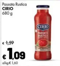 Supermercati Vinci Passata Rustica Cirio offerta