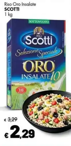 Supermercati Vinci Riso Oro Insalate Scotti offerta