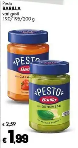 Supermercati Vinci Pesto Barilla offerta