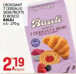 Crai Bauli Croissant 7 Cereali e Semi Frutti di Bosco offerta