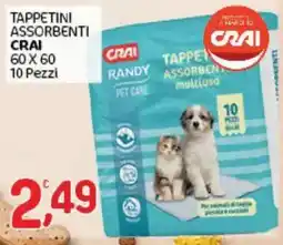 Crai Tappetini assorbenti CRAI offerta