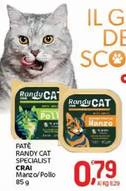 Crai PATÈ RANDY CAT SPECIALIST CRAI offerta