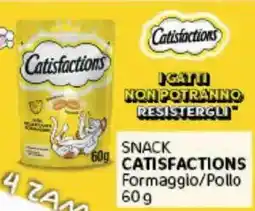 Crai Snack catisfactions formaggio/pollo offerta