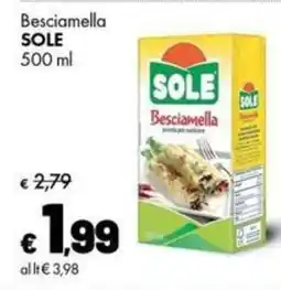 Supermercati Vinci Besciamella SOLE offerta