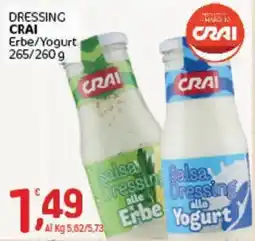 Crai Dressing CRAI offerta
