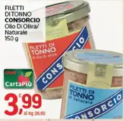 Crai Filetti di tonno Consorzio offerta