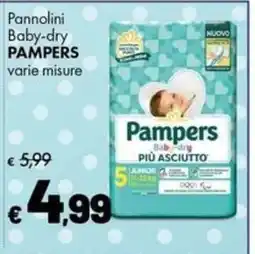 Supermercati Vinci Pannolini Baby-dry PAMPERS offerta