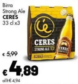 Supermercati Vinci CERES Strong Ale offerta