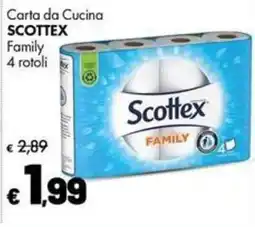 Supermercati Vinci Carta da Cucina SCOTTTEX Family offerta
