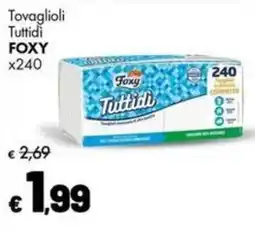 Supermercati Vinci Tovaglioli Tutti di FOXY offerta