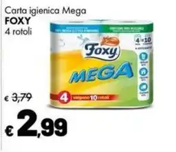 Supermercati Vinci Carta igienica Mega FOXY offerta