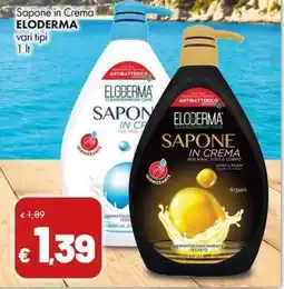 Supermercati Vinci Sapone in Crema ELODERMA offerta
