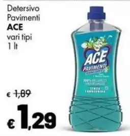 Supermercati Vinci Detersivo Pavimenti ACE offerta