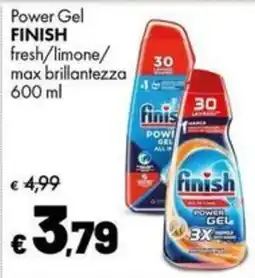 Supermercati Vinci Power Gel FINISH offerta
