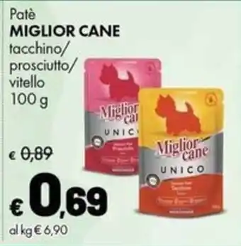 Supermercati Vinci Patè MIGLIOR CANE offerta