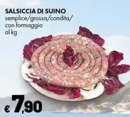 Supermercati Vinci Salsiccia di suino offerta