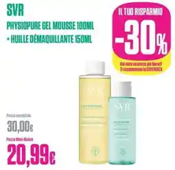 Medi-Market Svr physiopure gel mousse +huille démaquillante offerta