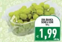 Pim Supermercati Uva bianca senza semi offerta