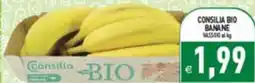 Pim Supermercati Consilia bio banane offerta