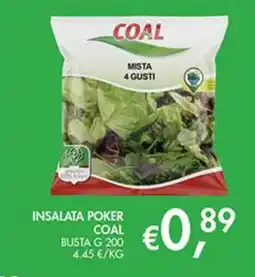 Coal City INSALATA POKER COAL offerta
