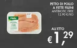 Coal City Pettro di pollo a fette fileni antibiotic free offerta