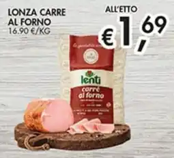 Coal City Lonza carre al forno offerta