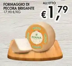 Coal City Formaggio di pecora brigante Pinna offerta