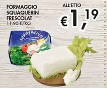 Coal City Formaggio SQUAQUERIN Frescolat offerta