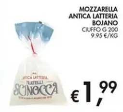 Coal City Mozzarella Antica Latteria Bojano offerta
