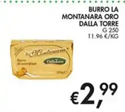 Coal City Burro La Montanara Oro Dalla Torre offerta