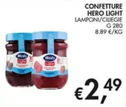 Coal City Hero Light Confettura Lamponi/Ciliegie offerta