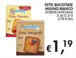 Coal City Fette Biscottate Mulino Bianco offerta