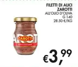 Coal City Filetti di Alici Zarotti offerta