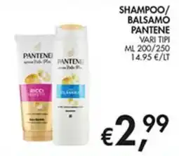 Coal City Shampoo/Balsamo Pantene offerta