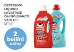 Coal City Detersivo liquido lavatrice Omino Bianco offerta