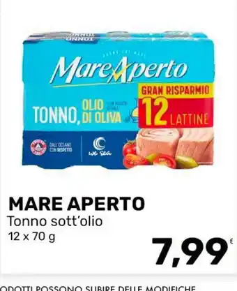 Mare Aperto Tonno sott'olio