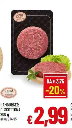 A&O Hamburger di Scottona offerta