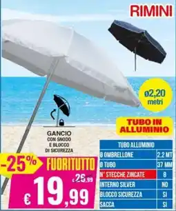 Satur TUBO IN ALLUMINIO offerta