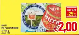 A&O MUTTI POLPA DI POMODORO offerta
