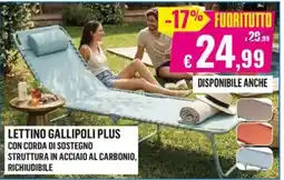 Satur LETTINO GALLIPOLI PLUS offerta