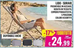 Satur LIDO - Sdraio offerta