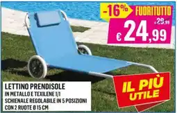 Satur LETTINO PRENDISOLE offerta