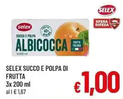A&O SELEX SUCCO E POLPA DI FRUTTA offerta