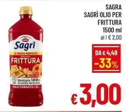 A&O Sagri Olio per Frittura offerta