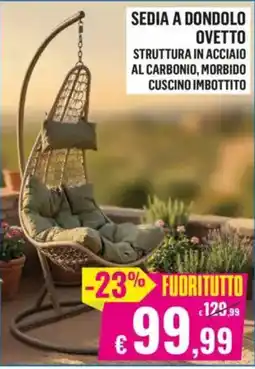 Satur SEDIA A DONDOLO Ovetto offerta