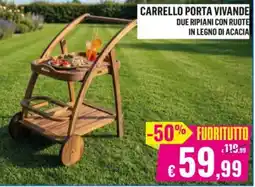 Satur CARRELLO PORTA VIVANDE offerta